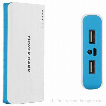 Dual-USB Ports Power Bank, for Notebooks/iPhone with 60,000mAh Capacity, Long Operating Time
